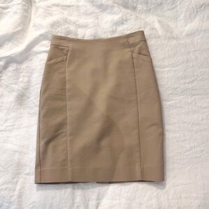 H&M Classic Tan Pencil Skirt